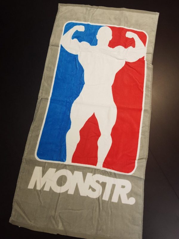 Monstr Gym Towel - Muscle Man