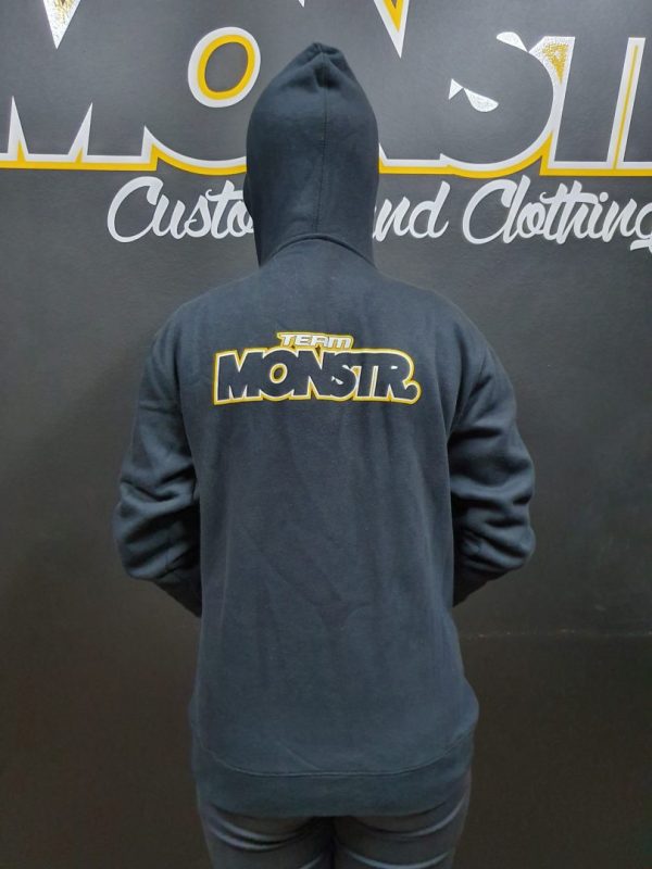 Team Monstr Hoody - Zip front